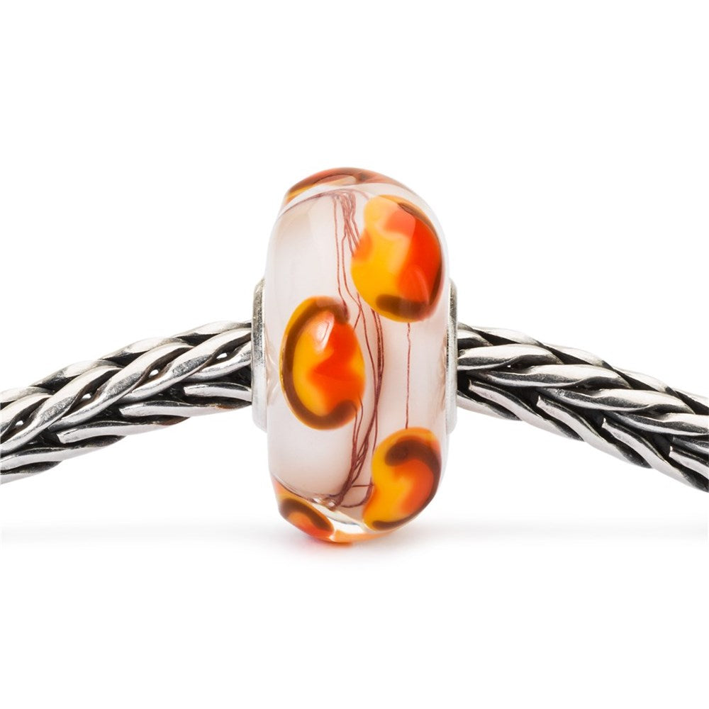 Trollbeads/Troldekugler Gyldne valmuer kugle TGLBE-10452