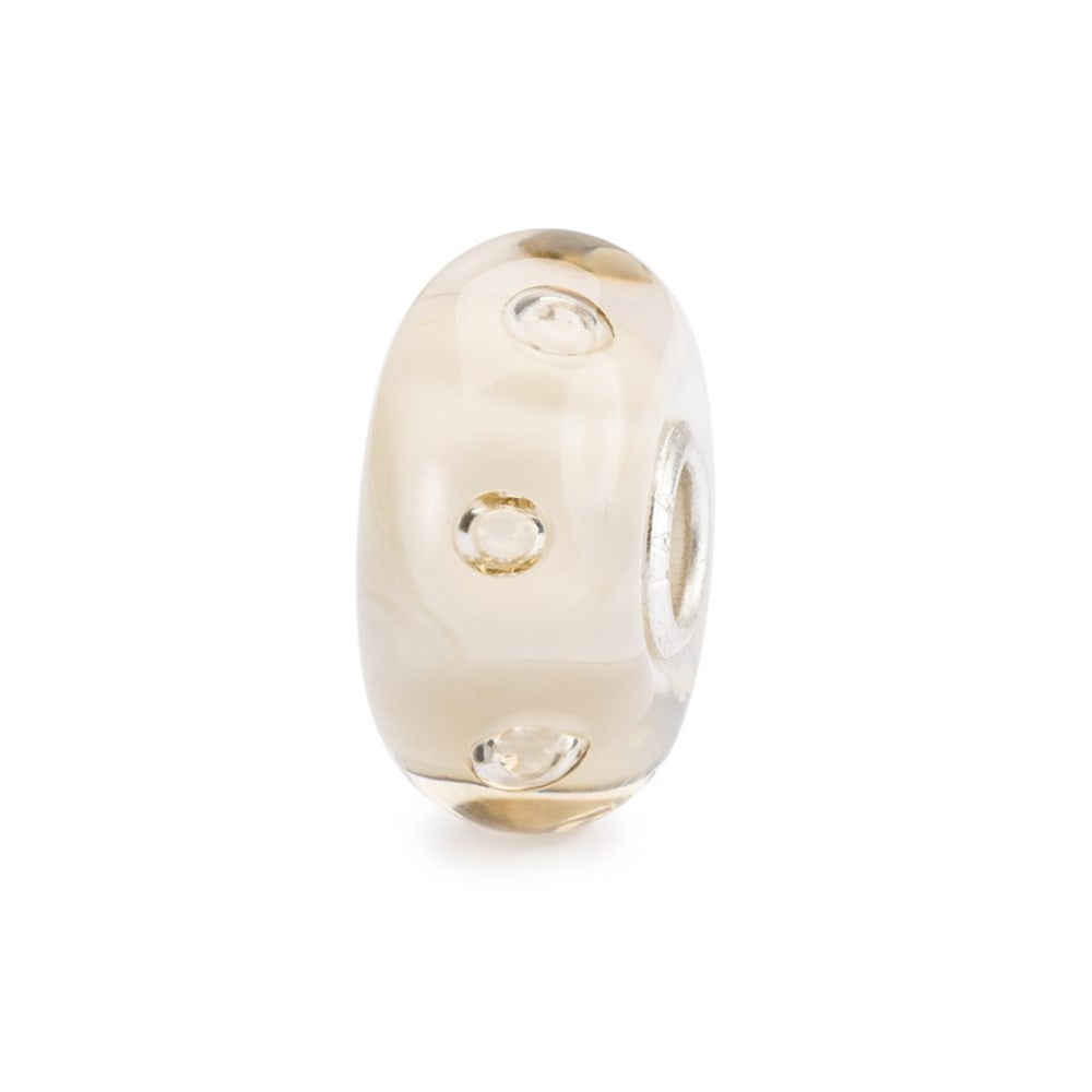 Trollbeads/Troldekugler Elfenben boblefryd kugle TGLBE-10473