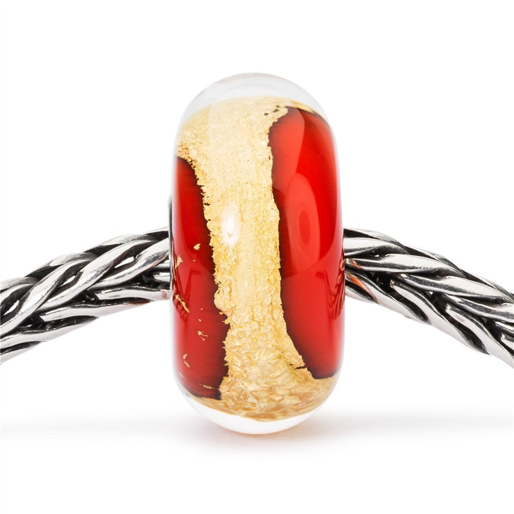 Trollbeads/Troldekugler Rød chakra kugle TGLBE-20039