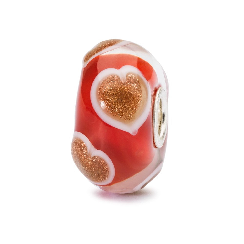 Trollbeads/Troldekugler Hjerte af glæde kugle TGLBE-20093