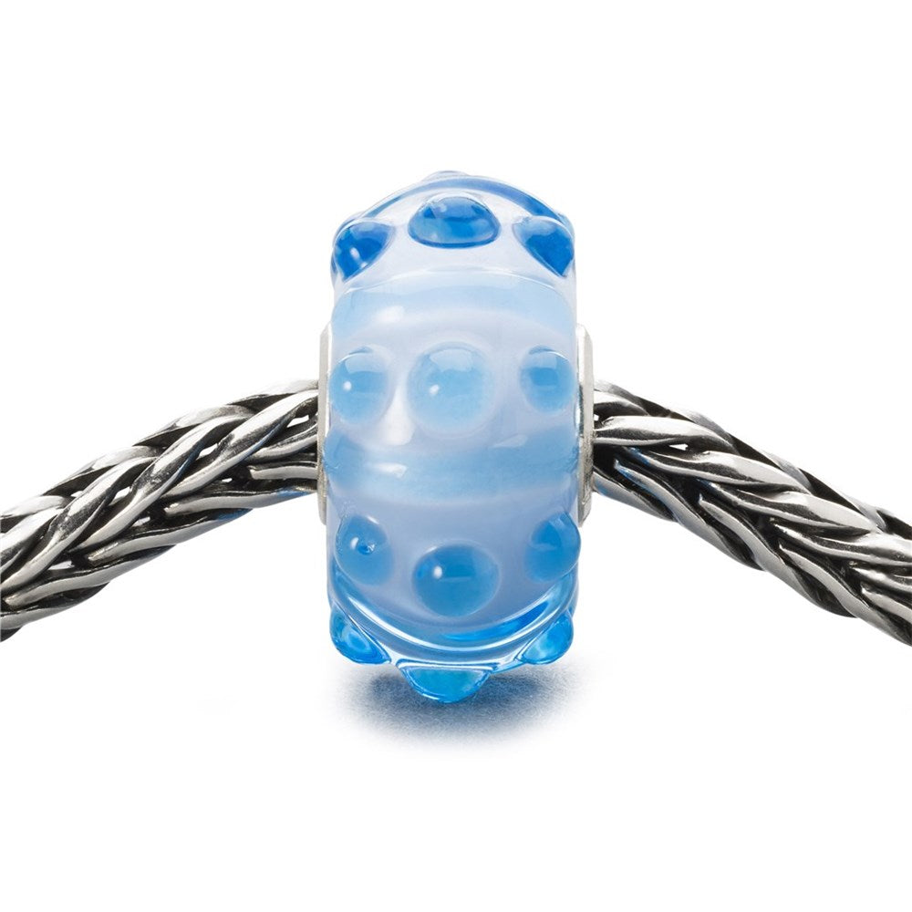 Trollbeads/Troldekugler Blå brise kugle TGLBE-20119