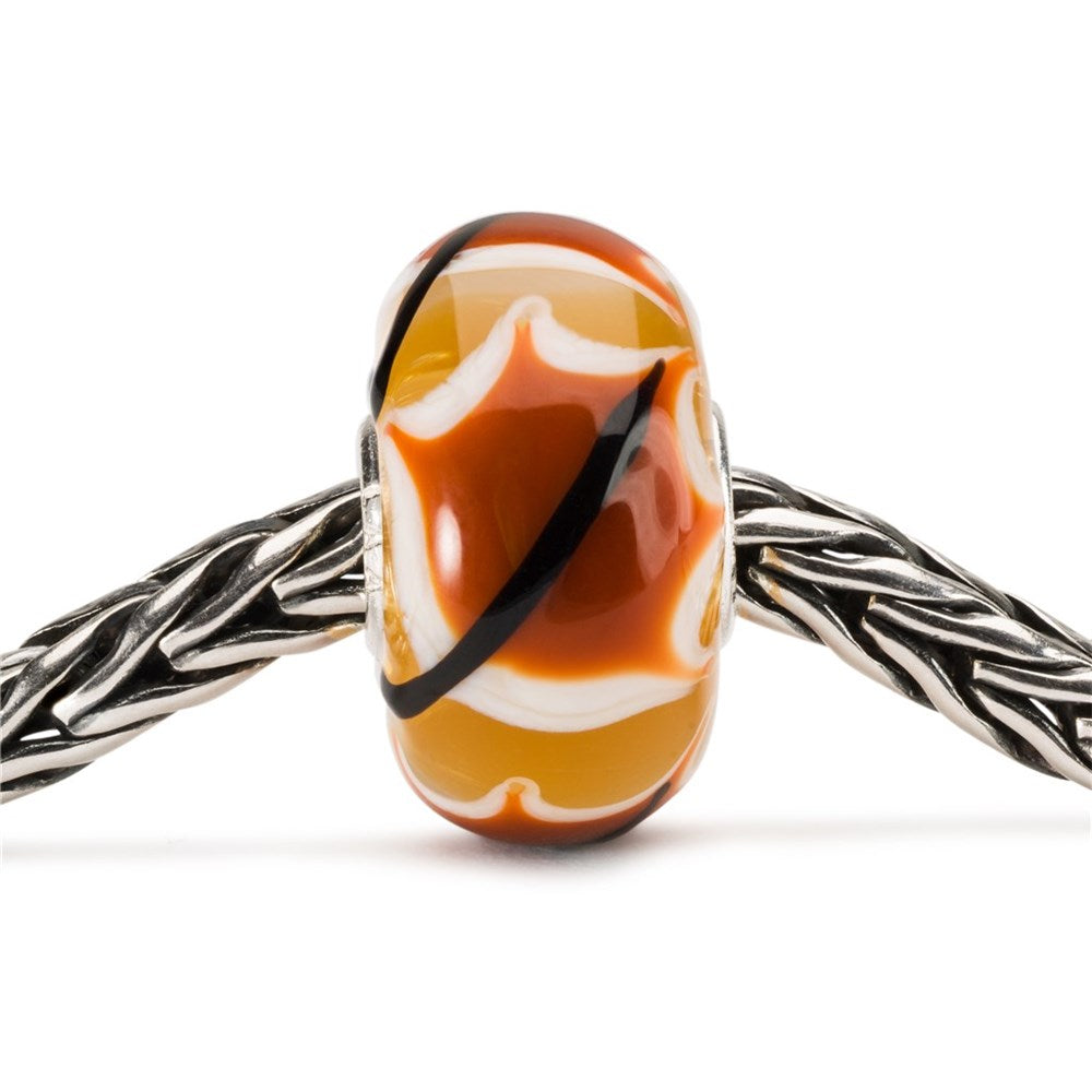 Trollbeads/Troldekugler Rødt blad kugle TGLBE-20127