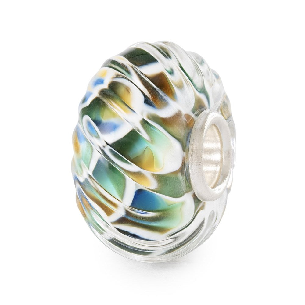 Trollbeads/Troldekugler Havfrue i bølger TGLBE-20437
