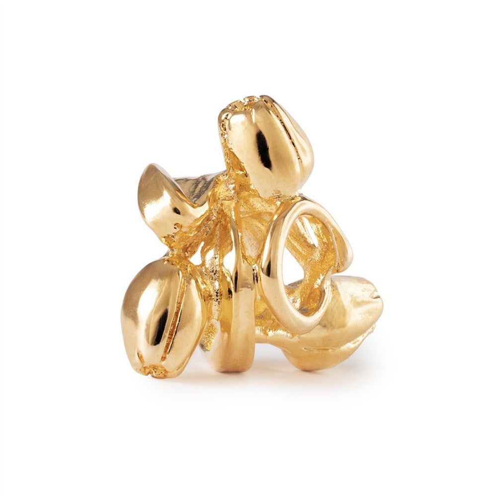 Trollbeads/Troldekugler Tulipan af optimisme, forgyldt TGPBE-40001