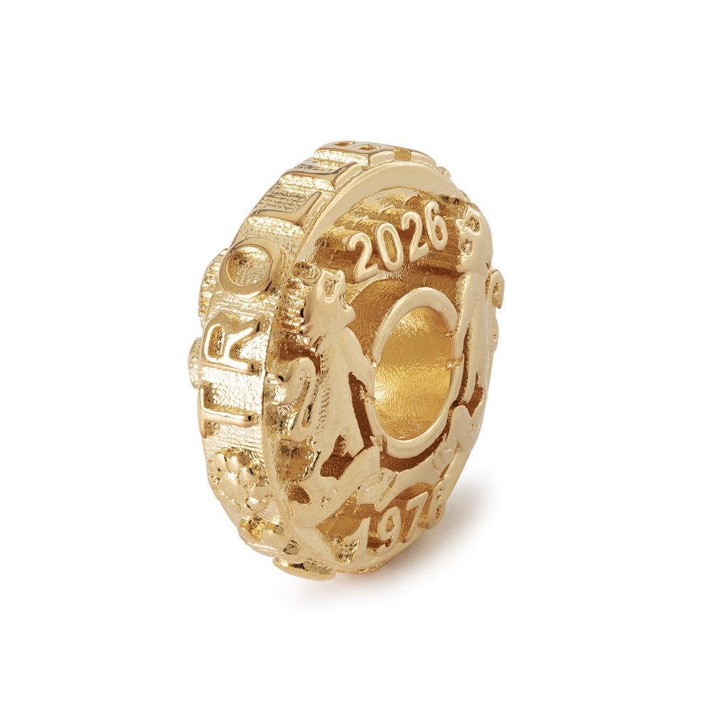 Trollbeads/Troldekugler Trollbeads jubilæum, forgyldt TGPBE-80001