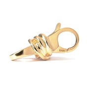 Trollbeads/Troldekugler Lykkeknude lås, forgyldt TGPLO-00001