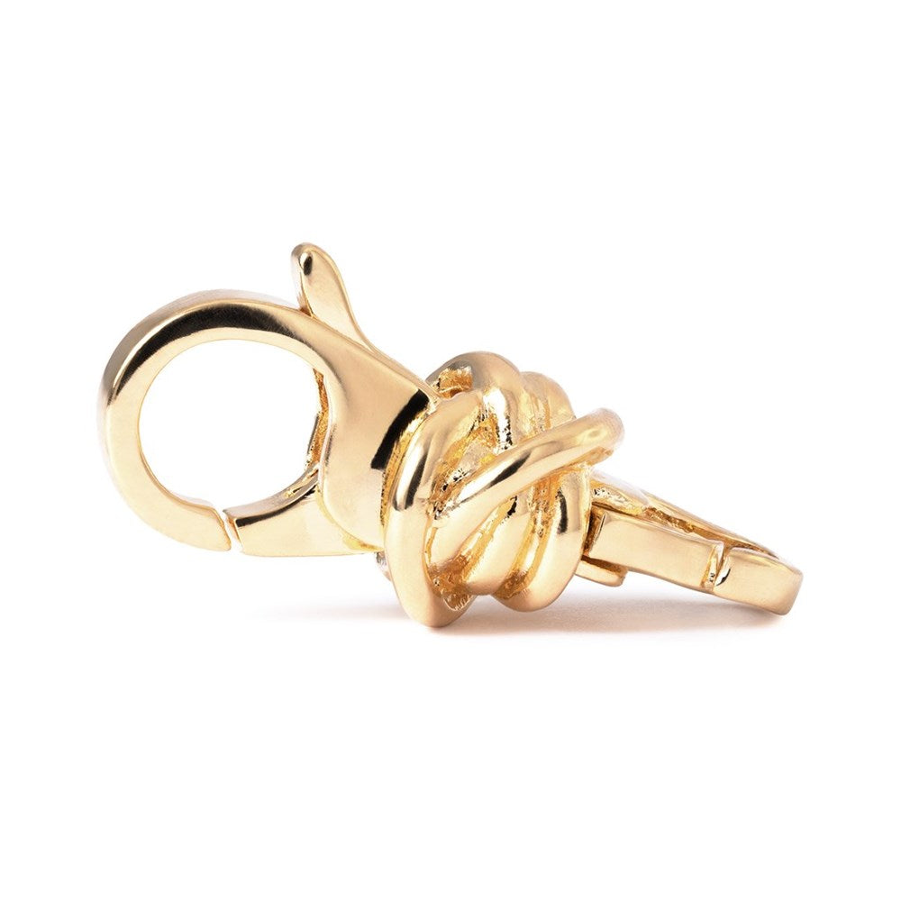 Trollbeads/Troldekugler Lykkeknude lås, forgyldt TGPLO-00001