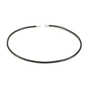 Trollbeads/Troldekugler Læderhalskæde uden lås, sort 42 cm TLENE-00003