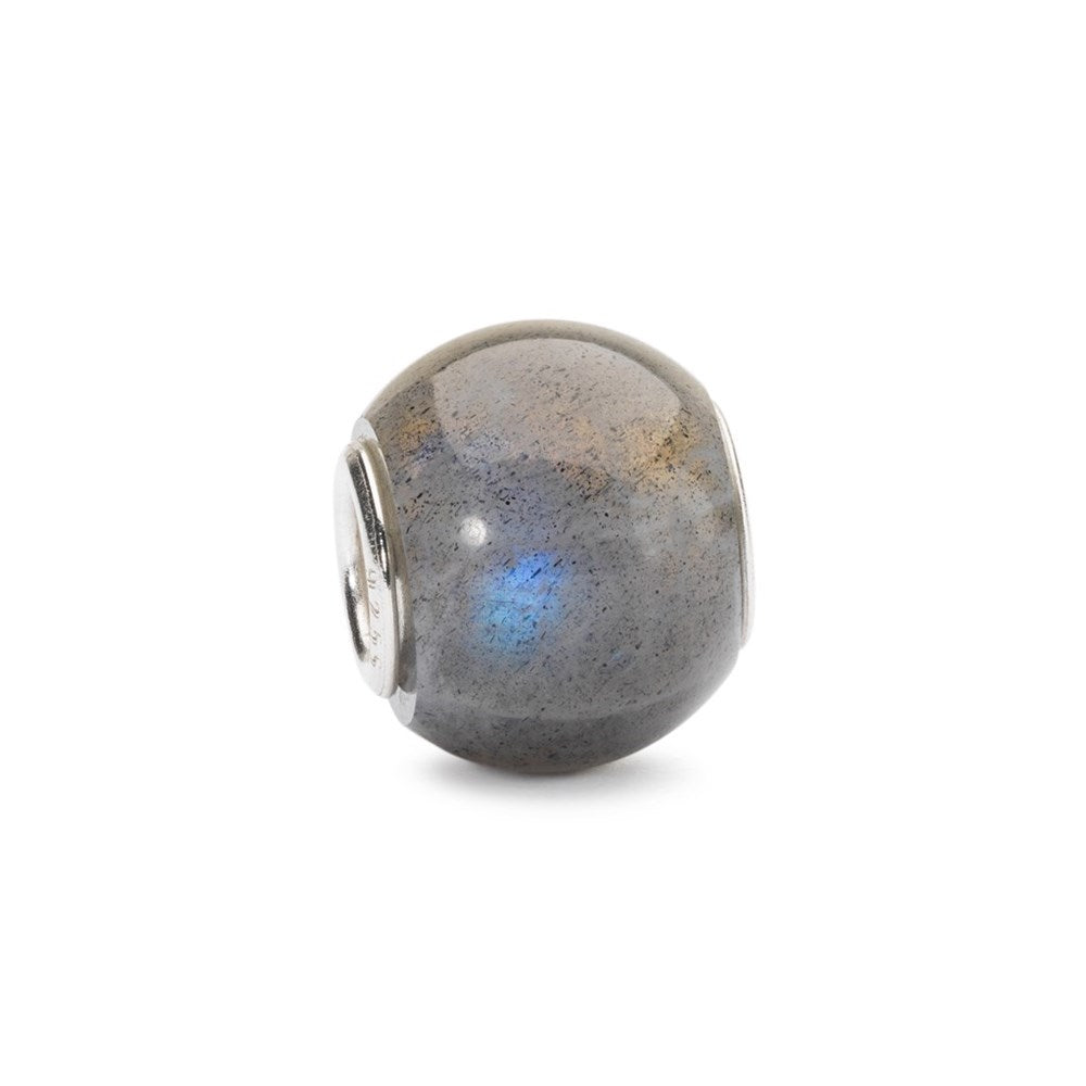Trollbeads/Troldekugler Rund labradorit kugle TSTBE-00016