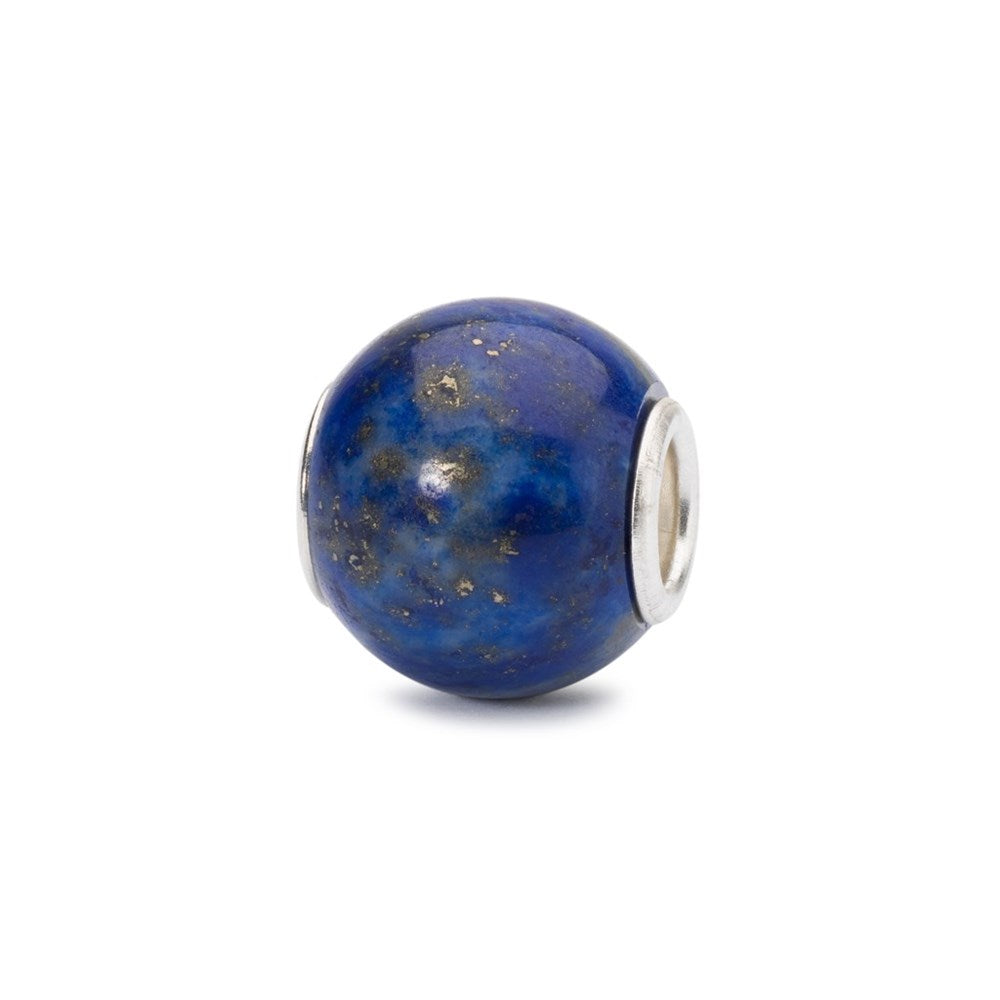 Trollbeads/Troldekugler Rund lapis lazuli kugle TSTBE-00019