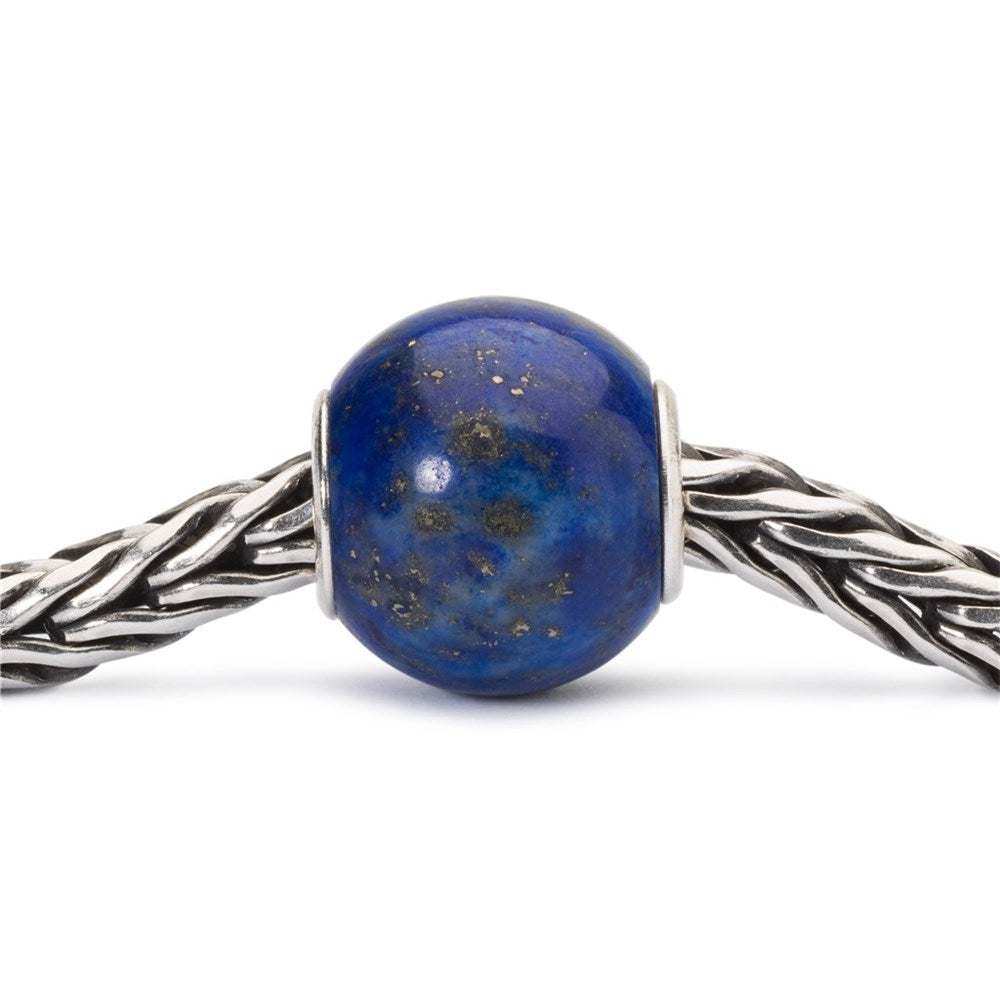 Trollbeads/Troldekugler Rund lapis lazuli kugle TSTBE-00019