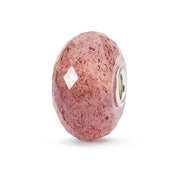 Trollbeads/Troldekugler Jordbærkvarts kugle TSTBE-20025