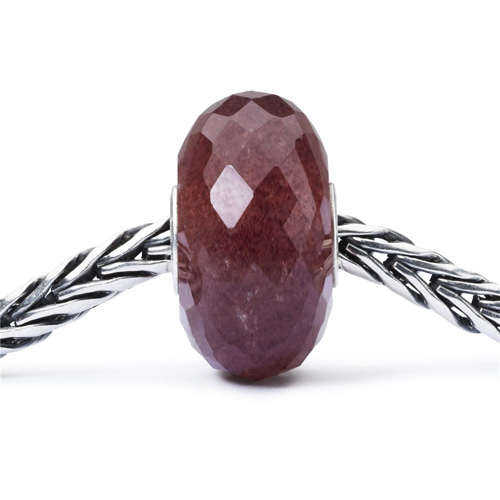 Trollbeads/Troldekugler Jordbærkvarts kugle TSTBE-20025