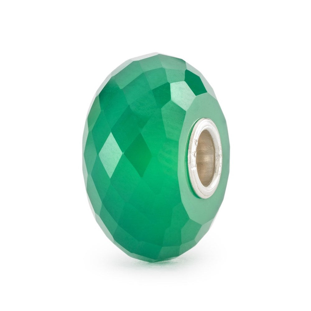 Trollbeads/Troldekugler Grøn onyks TSTBE-20044
