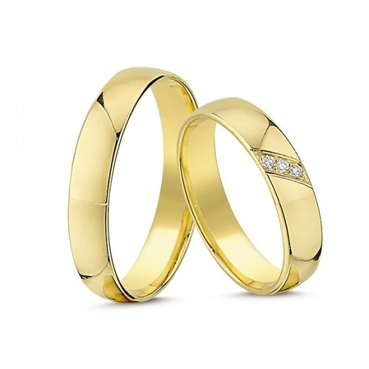 Nuran True Love Kampagne Ringe i 14kt Guld A4131