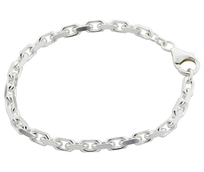 BNH Sølv Anker Facet Armbånd 1,8/4,5mm - 18,5cm