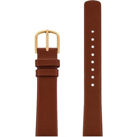 Arne Jacobsen Brun Læder Urrem 16mm