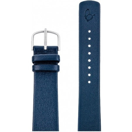 Arne Jacobsen Navy Blå Læder Urrem 20mm