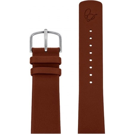 Arne Jacobsen Brun Læder Urrem 22mm