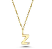Nuran 14kt Guld Bogstav Z Vedhæng med Diamant V2200-Z 0005