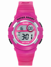 Club Time Digital Pink Børneur  A47101P14E