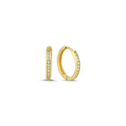 Melfia 14kt Guld Creol med Zirkonia 14,5mm 2344 214F