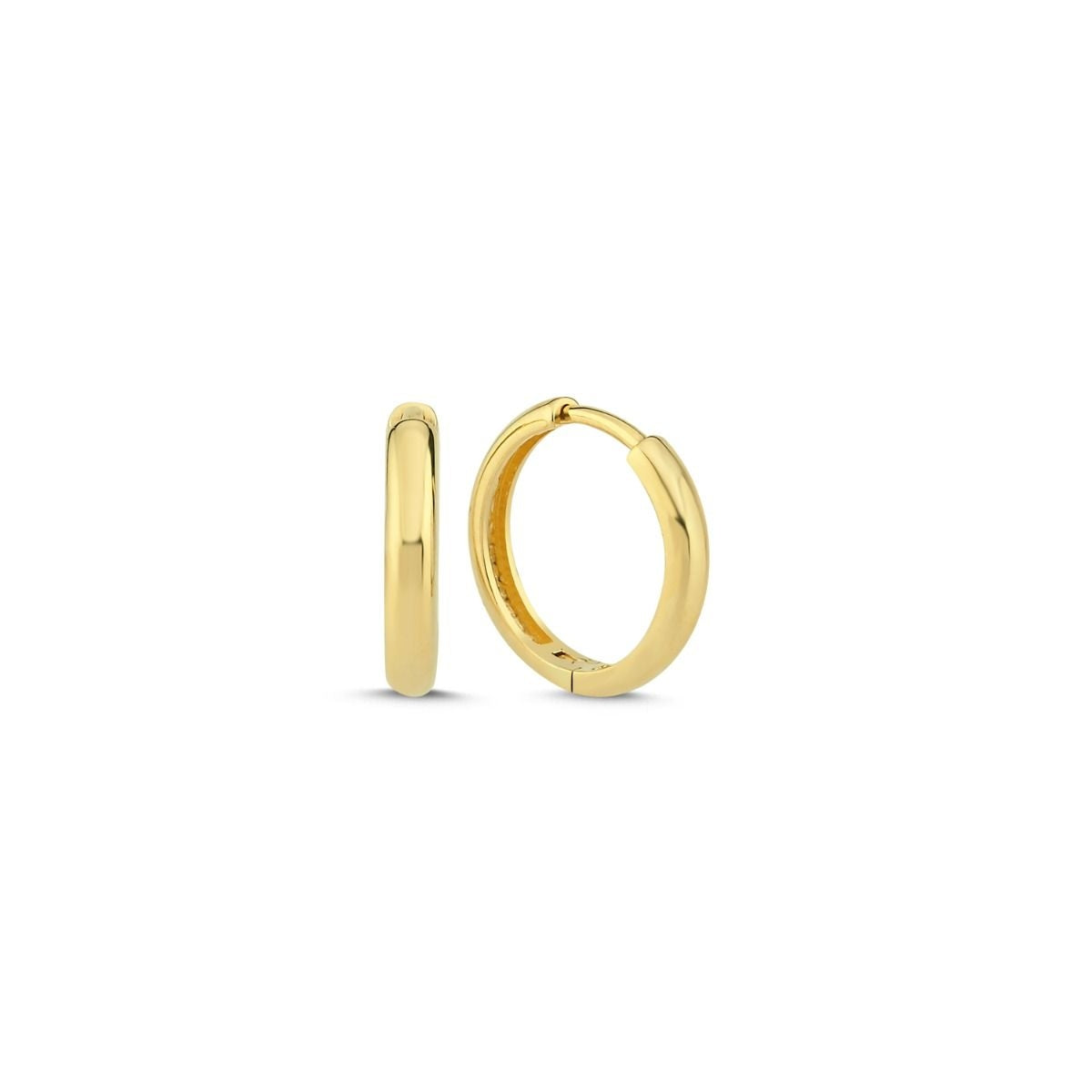 Melfia 14kt Guld Creol 14,5mm 2338 114F