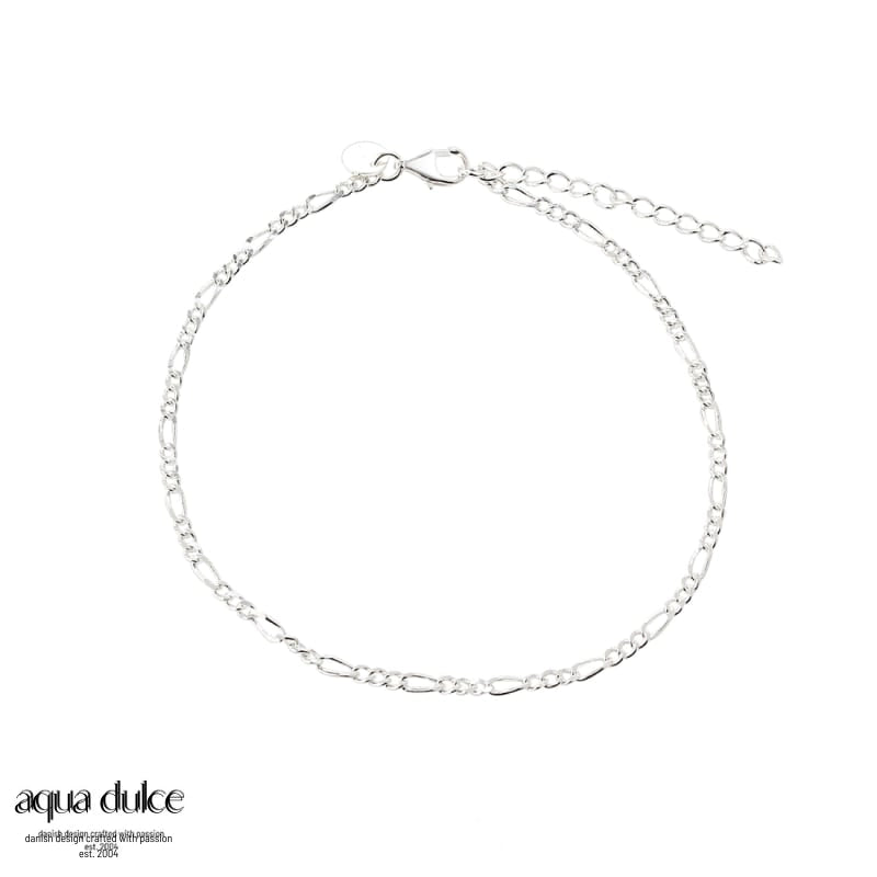 Aqua Dulce Forgyldt Figaro Ankelkæde