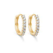Støvring Design Forgyldt Creol med Zirkonia sten 2,5 x 16mm F10239942
