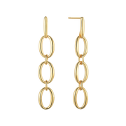 Støvring Design Forgyldt Kæde Ørehæng F13249917