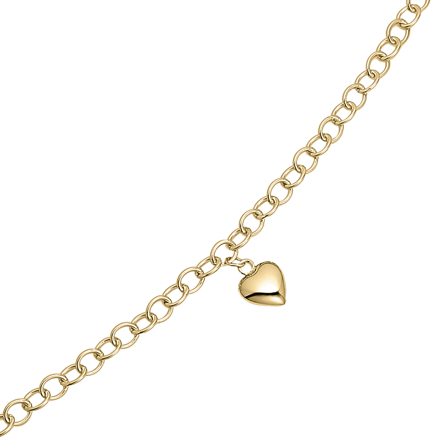 Støvring Design Forgyldt Armbånd med Hjerte F15239982