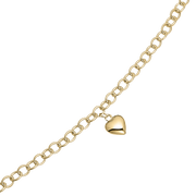 Støvring Design Forgyldt Armbånd med Hjerte F15239982
