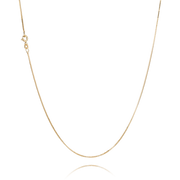 BNH Forgyldt Venezia Halskæde 1,0/0,9mm - 60cm