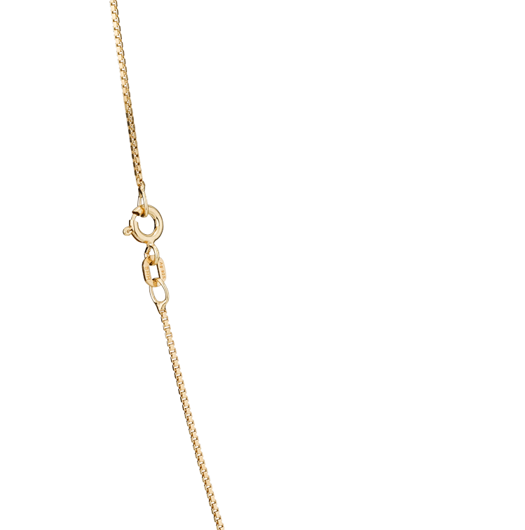 BNH Forgyldt Venezia Halskæde 1,0/0,9mm - 60cm