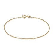 BNH 14kt Guld Venezia Armbånd i 0,9/0,8mm - 17cm