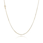 BNH 8kt Guld Venezia Halskæde 0,8/0,7mm - 38cm