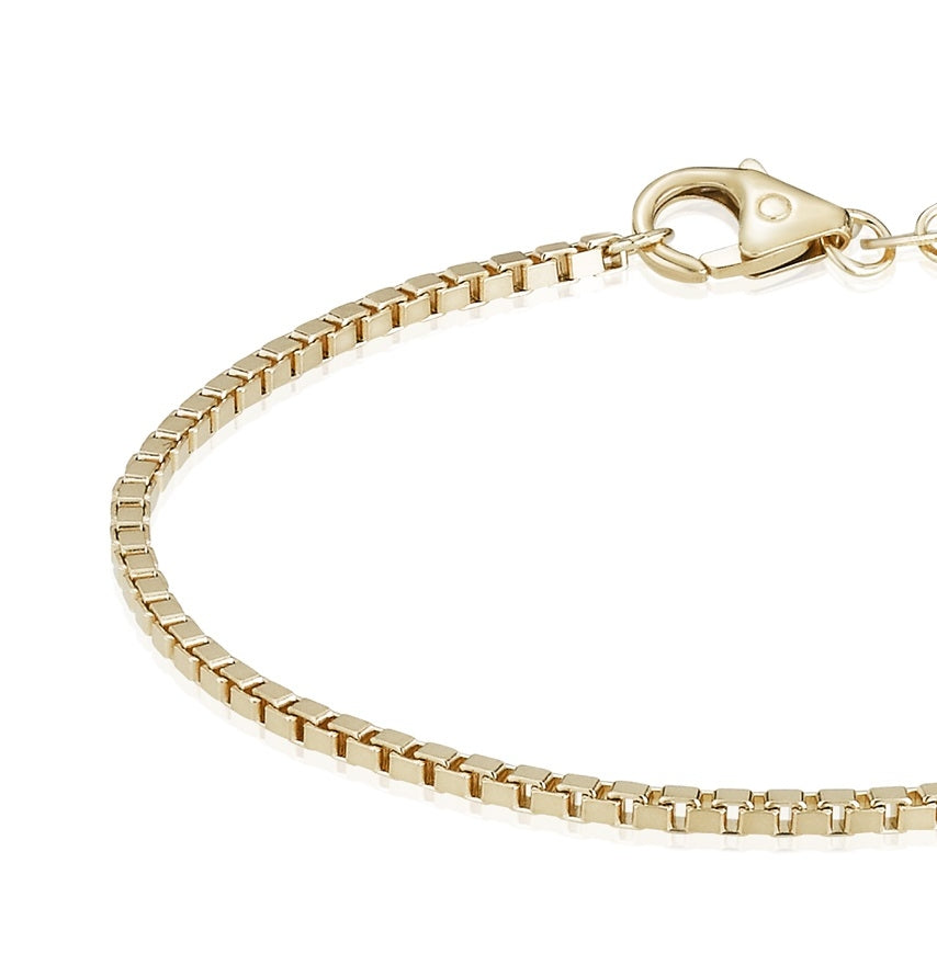 BNH 14kt Guld Venezia Armbånd i 2,0/1,8mm - 17cm