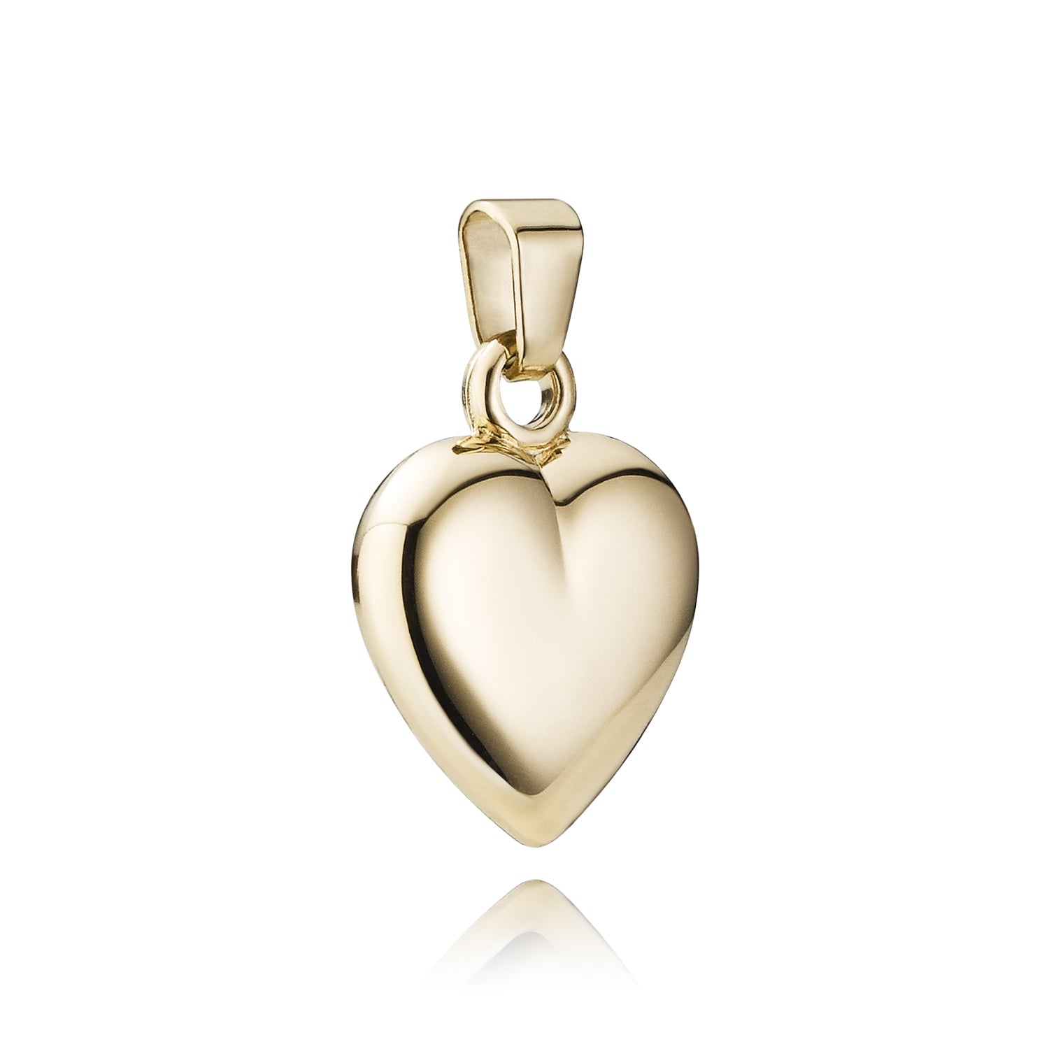 BNH Standard 14kt Guld Hjerte Vedhæng 7,5x7,5mm H140750075