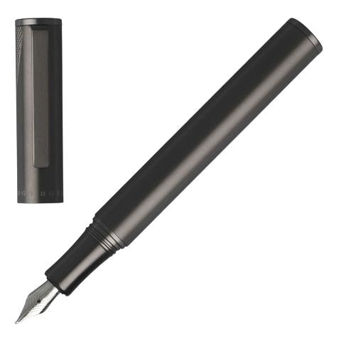 BOSS Fountain Pen Keystone Grey HST6022H-103