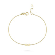 Nuran Icons armbånd Eternity 14kt guld