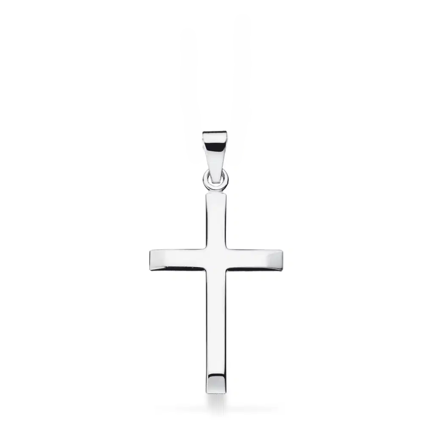 Scrouples Sølv Kors Vedhæng 25x16mm