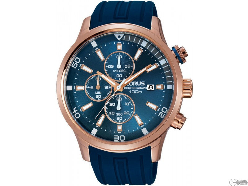 Lorus Herre Chronograph Gulddublè RM364CX9