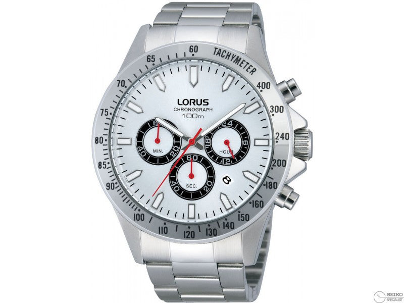 Lorus Herre Chronograph Stål RT377DX9