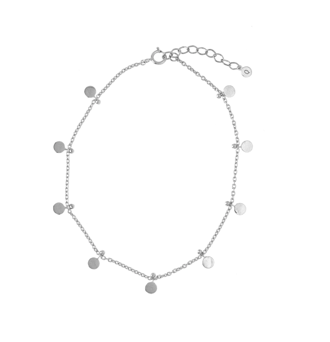 Hultquist Copenhagen Mini Coin Ankel Kæde S02043 S