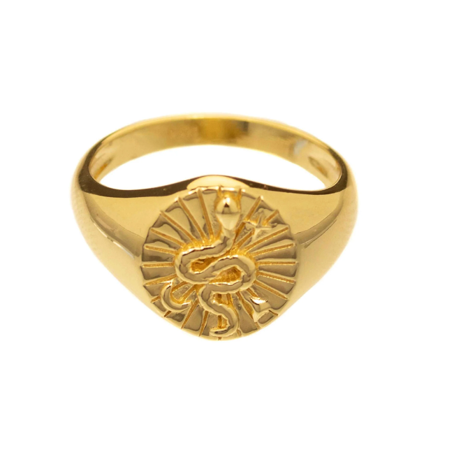 Hultquist Copenhagen Snake Ring S05013 G