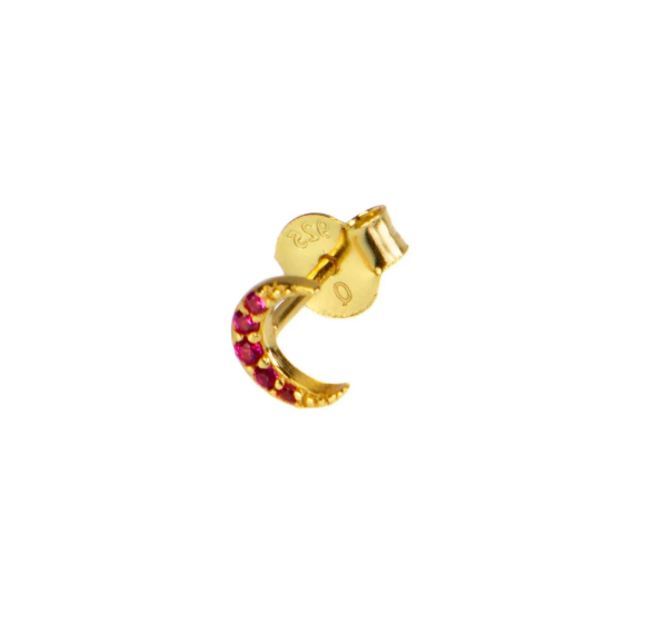 Hultquist Copenhagen Ruby Moon Ørestik S05049 G-P