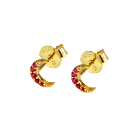 Hultquist Copenhagen Ruby Moon Ørestik S05049 G-P