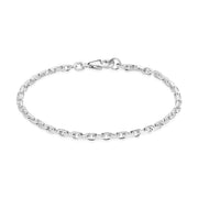 BNH Sølv Anker Facet Armbånd 1,50/4,0mm - 17cm