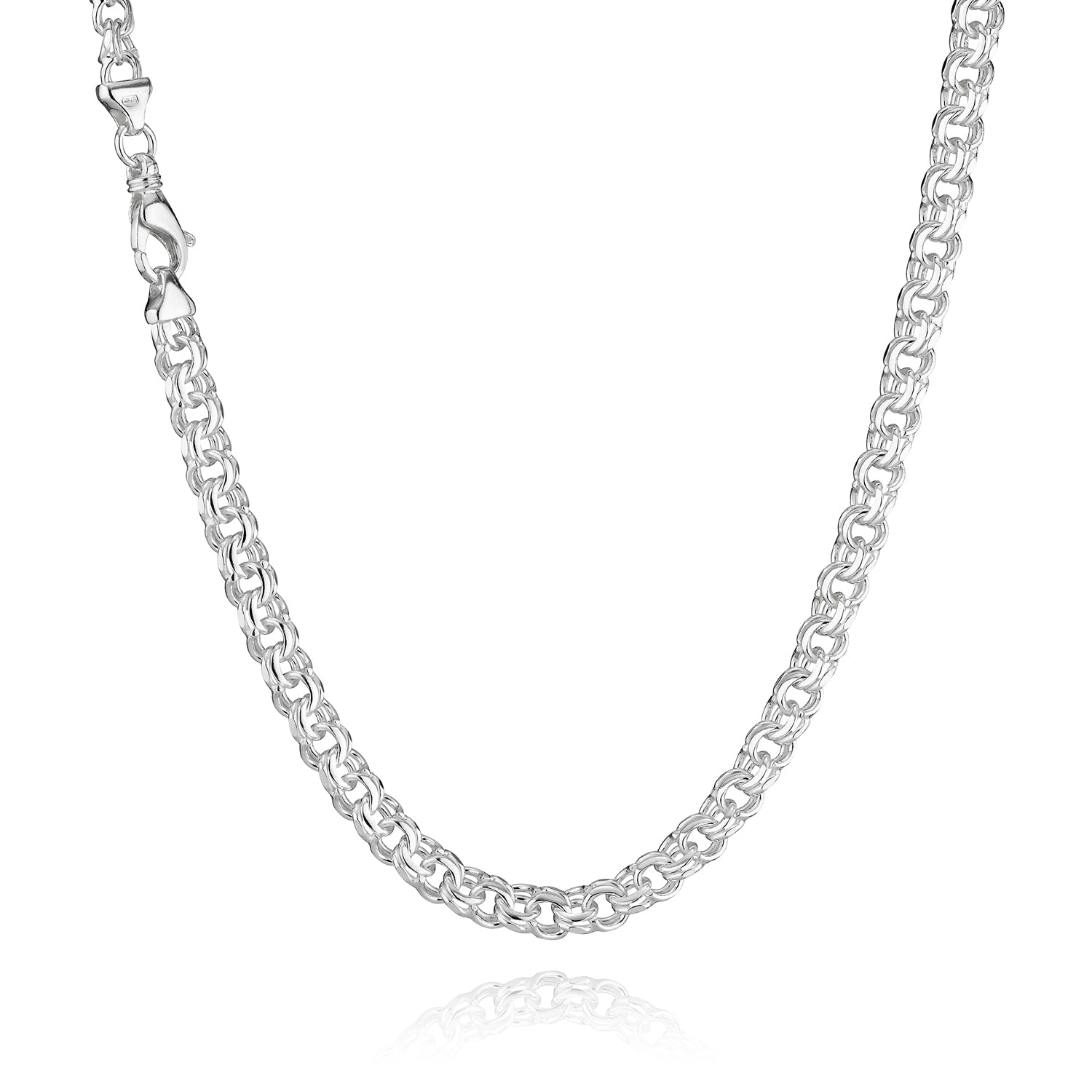 BNH Sølv Bismark Halskæde 8,5mm - 50cm
