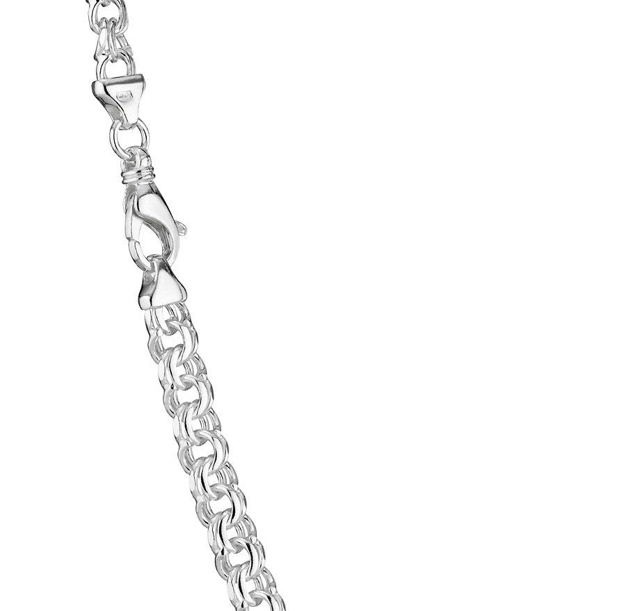 BNH Sølv Bismark Halskæde 8,5mm - 50cm